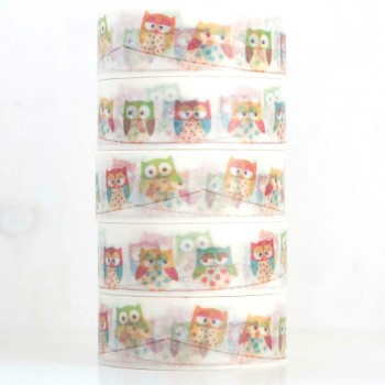 Washi Tape Owls