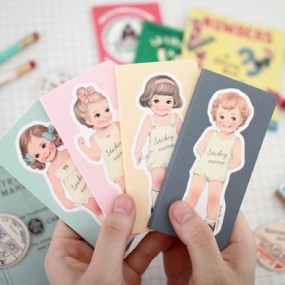 Post-it Paper Doll
