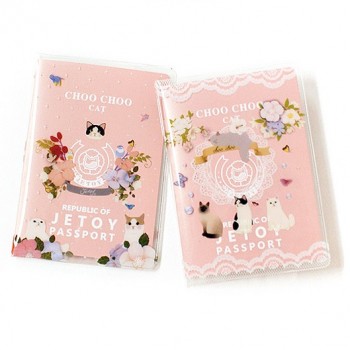 Funda Pasaporte Choo Choo Cat