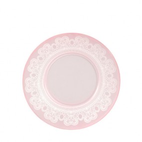 Plato peque�o Lace Rosa