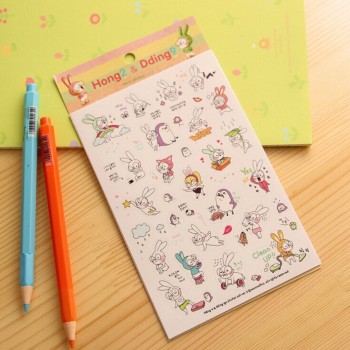 Nerd Bunny Stickers