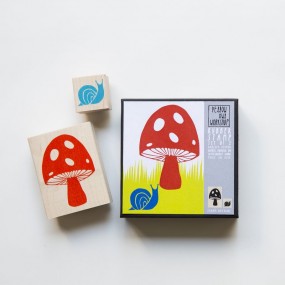 Set Sellos Mushroom
