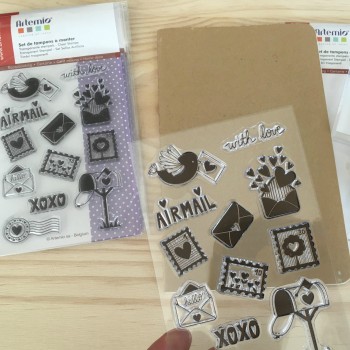 Set Sellos Air Mail