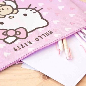 Portadocumentos Canvas Hello Kitty