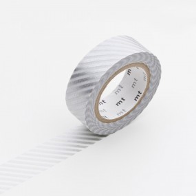MT Masking Tape Stripe Silver