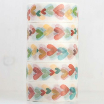 Washi Tape Big Hearts