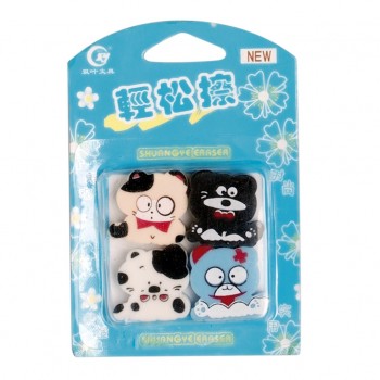 Set Baby Animal Erasers
