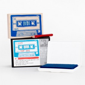 Set Sello Retro Cassette
