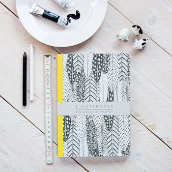 Set de 2 cuadernos Black Ink