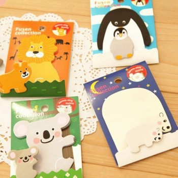 Post It Animal Family