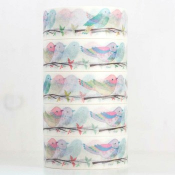 Washi Tape Colorful Birds