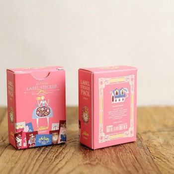 Alice in Wonderland Stickers Box