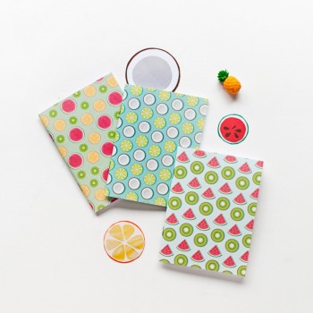 Tr�o Libretas Tutti Frutti