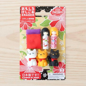 Pack Iwako I love Japan