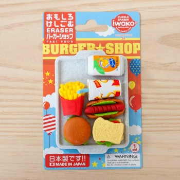 Pack Iwako American Fast Food