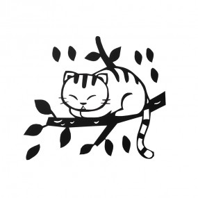 Vinilo de Pared Gatito