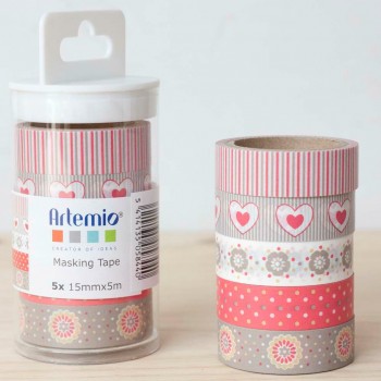 Pack Washi Tape I Love