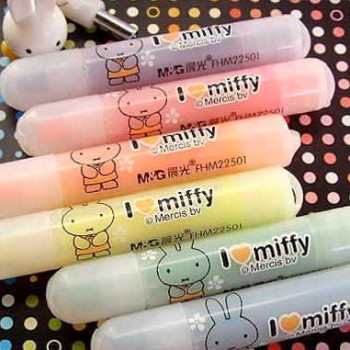 Set Fluorescentes Mini Miffy