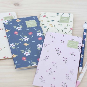Libretas Vintage Flower