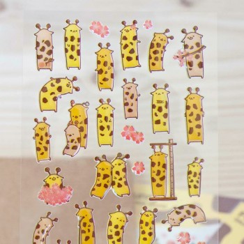 Stickers Funny Giraffe