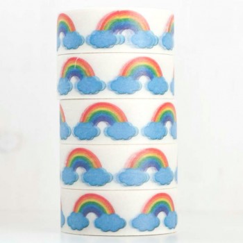 Washi Tape Over the Rainbow